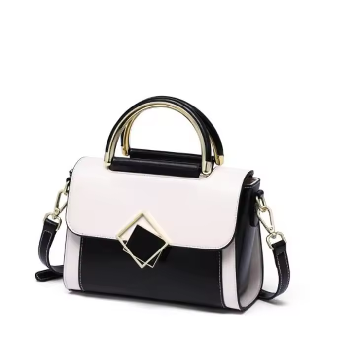 Bolso de Hombre Pequeño para Mujer-Blanco - 1