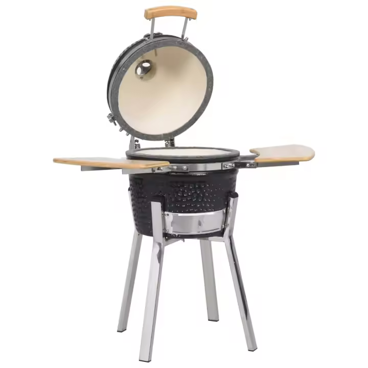 Kamado Barbacoa Parrilla y Ahumador Cerámico 81 cm - 1