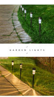 Lámpara Solar LED Para Jardín Decorativa Impermeable Iluminación De Paisaje Para Camino Patio Jardín Decoración De Césped - details 7
