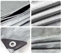 Lona protectora, Lona multifuncional plateada y 2 x 3 m - details 3
