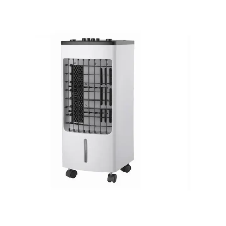 Aire Acondicionado Portatil De 3 Velocidades 80 W 4 Litros Climatizador con Agua Fría Urban Living TELETIENDAOUTLET Oscilación automática de 60º Enfriador de Aire Ventilador refrigerante ideal para zonas pequeñas sin tubos, solo conectar - 1