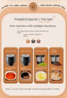 Máquina De Café Expreso Portátil Sin Cable Pequeña Y Recargable Para Viajes Camping RV Senderismo Oficina Capacidad 5-10 Tazas - details 11