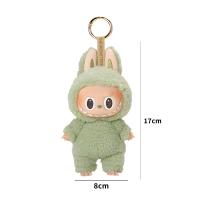 POP MART LABUBU Figura De Colección De Vinilo Macaron Serie Cara Blind Box Juguete De Peluche Colgante Para Juegos De Marina - details 7