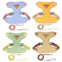 Juego De Arnes Y Correa Para Perro Y Gato Pequeño O Mediano Almohadilla Respirable Para Mascota Estilo Chihuahua Poodle Bulldog Francés Accesorios Para Mascotas - details 1