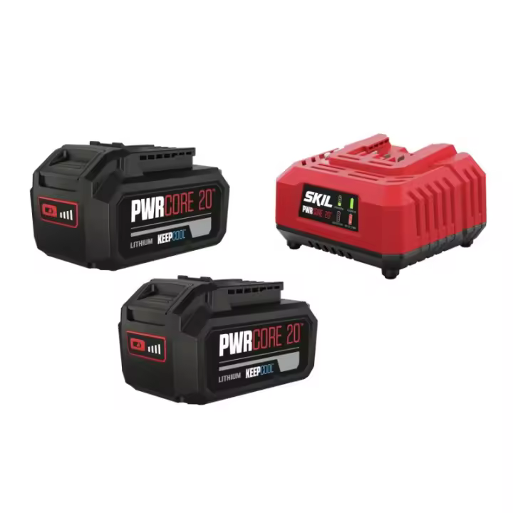 3112BA Cargador +2 X Batería  20V de 4,0Ah - 1