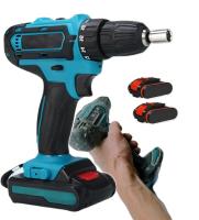 Taladro Atornillador , Weytoll eléctrico multifuncional 3 en 1 bateria litio , impacto de 21 V Motor cepillado , azul, ENVIO 24H - details 6