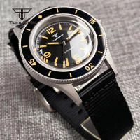 Reloj Automático Tandorio Domed Sapphire Crystal NH35 Vintage 40mm Para Hombres Luminoso Buzón De 120 Clicks 20atm Mecánico - details 7