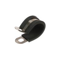 10pcs Abrazaderas De Tubo De Acero Inoxidable Con Goma Para Montaje De Cables Y Tubos Herramientas De Fijación Estándar 6/8/10/12/14/16/20/24mm - details 4