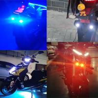 4PCS Lámparas LED De Ojo De Águila Para Motocicleta 18MM Luz De Conducción Super Brillante DRL Luz De Fondo Para El Día Lámpara Antiniebla Señal De Parada Retroiluminación - details 9