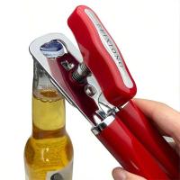 Abrigo De Botellas Y Lata 3 En 1 De Acero Inoxidable Multifuncional Profesional Fácil Manual Herramienta De Cocina - details 4