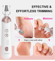 Pulidor de uñas, varios cabezales de pulido, pequeño instrumento de manicura, pulido de piel muerta, manicura AOL02 pulidor de uñas blanco - details 4