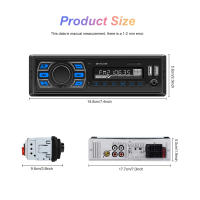 Podofo Radio De Coche In-Dash 1DIN MP3 Con DAB Y Soporte Bluetooth Reproductor De Música Estéreo 12V Carga Type-C - details 9