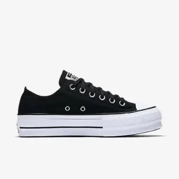 Converse negras piel mujer bajas Envio Gratis Miravia