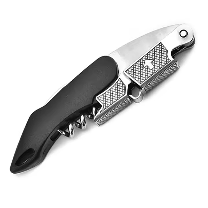 Abreviñedora Manual Leeseph Doble Apretado Acero Inoxidable Para Bartender Servidor Camarero Eco-amigable Stockeador - 1