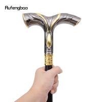 Bastón De Moda Dorado Y Negro Con Líneas Fluídas Para Cosplay Y Fiestas Decorativo Y Elegante Con Punta De Goma 92cm - details 8