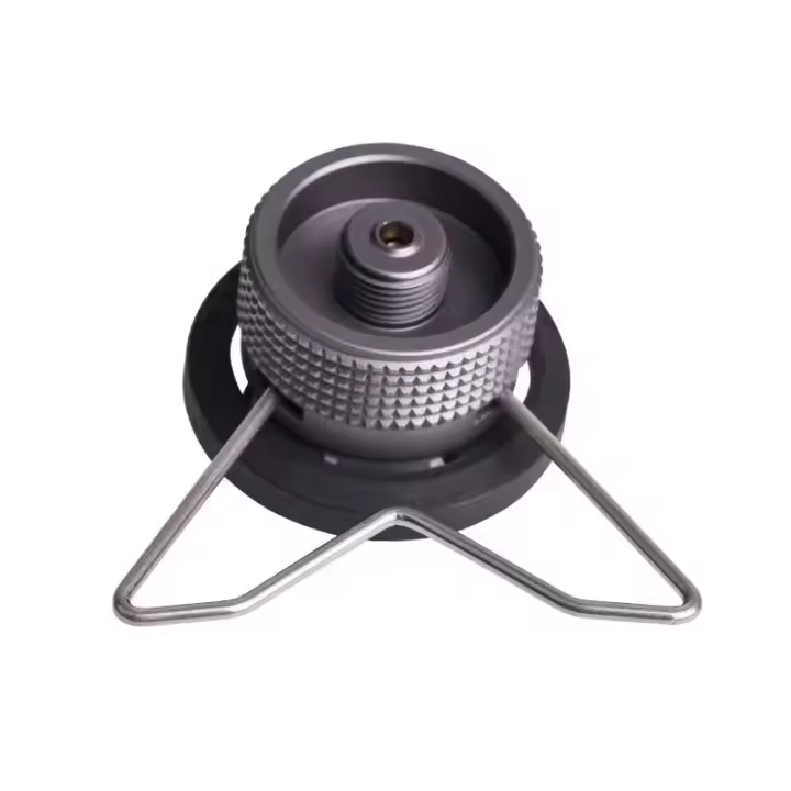 Adaptador De Gas Para Camping CAMPINGMOON Z13M Split Tipo Magnético Convertidor De Conector Para Cocina Al Aire Libre Y Pícnic Material De Aluminio - 1