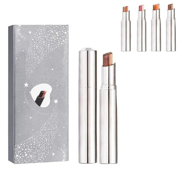 Lápiz de sombra de ojos Roseionly Waterproof Gradient Shimmer, resistente al agua y de larga duración (4 unidades) - 1