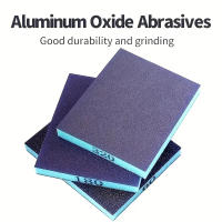 6pcs Esponja De Pulido De Arena Gruesa Medium Fina Bloque De Pulido Reutilizable Y Lavable Para Metal Madera Vidrio - details 3