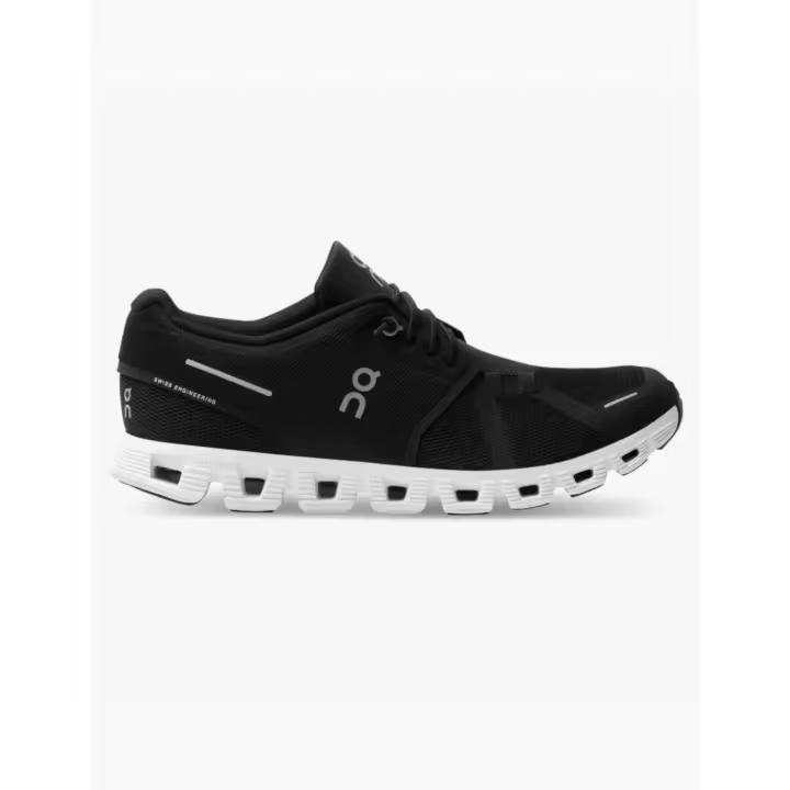 Zapatilla On Running Cloud 5 Negra Blanca - 1