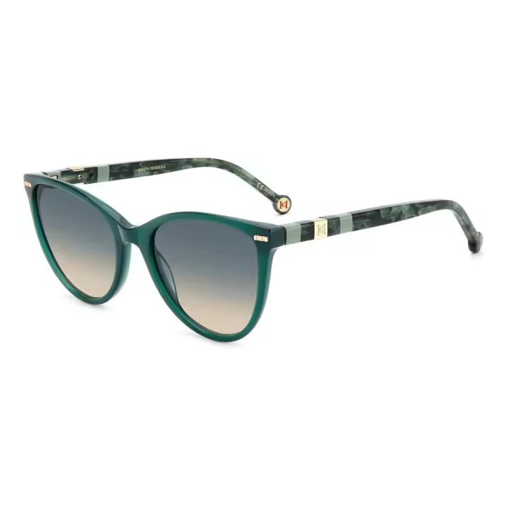 Gafas de Sol HER 0107/S, Marca Carolina Herrera, Forma Redonda, Color Verde, Talla 57, Para Mujer - 1