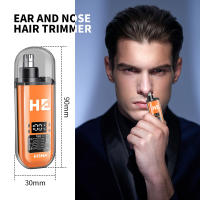 Trimmer De Nariz Y Orejas Eléctrico HIENA Recargable Mini Pocket Para Cabello Y Cejas Adecuado Para Uso Humedo Y Seco - details 1