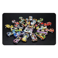 Juego De Coches De Carreras Miniatura Para Niños Con Caja De Almacenamiento Regalo De Navidad Para Niños Varones Colección De Vehículos Retroalimentados Sin Batería Material ABS - details 12