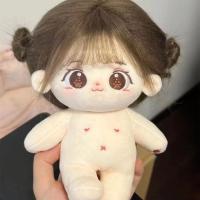 Muñeca De Algodón Kawaii De 20cm Anime Muñeca De Peluche Personalizable Figura Miaomiao Vestimenta Y Accesorios Regalos Para Adolescentes Y Adultos - details 6