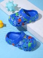 Zapatillas De Jardín Para Niños Dinosaurio Lindo Y Divertido Sandalias De Verano Para Niños Clog De Playa Y Piscina Transpirables Tallas True Fit Para Niños De 1 a 6 Años - details 7