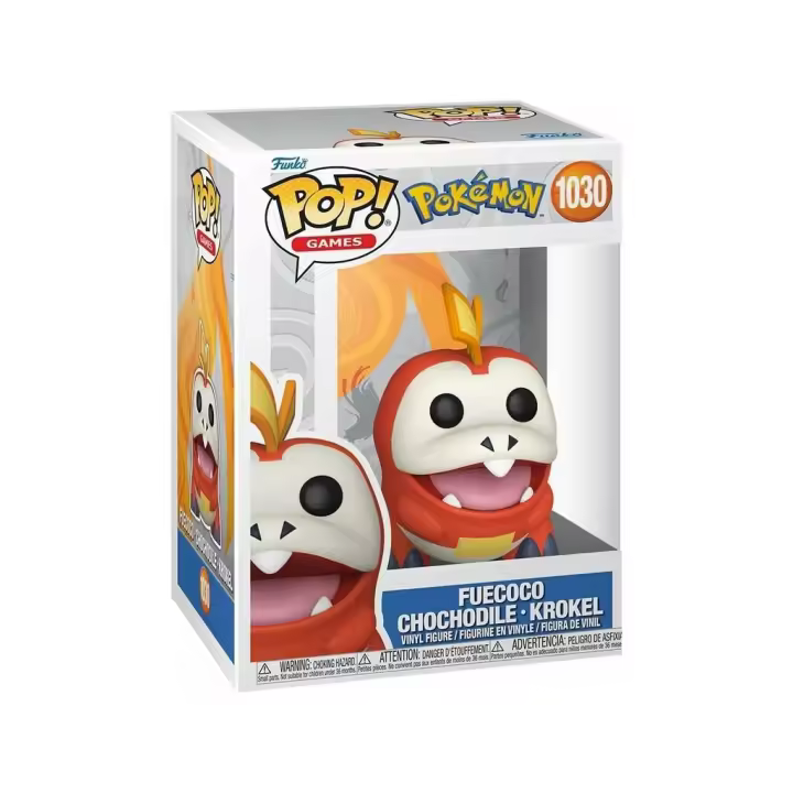Funko Pop Games Pokémon Figura Fuecoco Juguetes FUNKO - 1