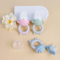 TYRY.HU 4pcs/set Almohadillas De Comida Para Frutas Y Verduras De Silicona Para Bebés Y Niños De 6 a 36 Meses BPA Free Pacificador De Mordedura Y Alimentación - details 5