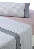 SABANALIA - Juego de sábanas estampadas Checks (Disponible en varios tamaños y colores) - details 0