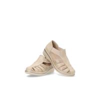 Sandalias planas de Mujer AMARPIES AMD28402AREN SANDALIA CERRADA ELASTICOS ARENA 35593 25V - details 4