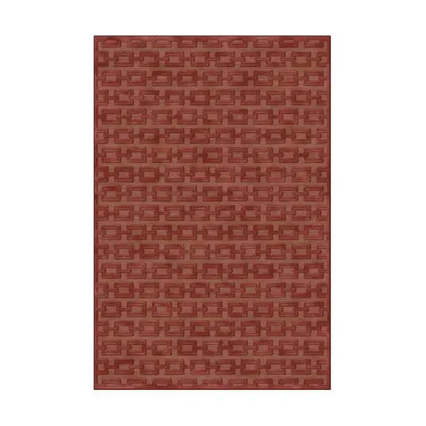 Alfombra Belga Viscosa Sedosa 4mm Lavable Modelo Farashe - 1