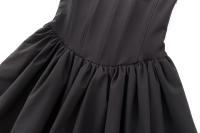 Vestido Mini De Noche Sin Mangas Para Mujer Estilo Chic De Club Fiesta Con Cuello Cuadrado Y Espalda Descubierta Polyester - details 11