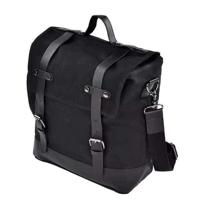 Bolsa Lateral Impermeable Para Motocicleta Retro De Honda Bolsa De Hombro Colgante Para Viaje Bolsa De Ruta Material De Lona - 1