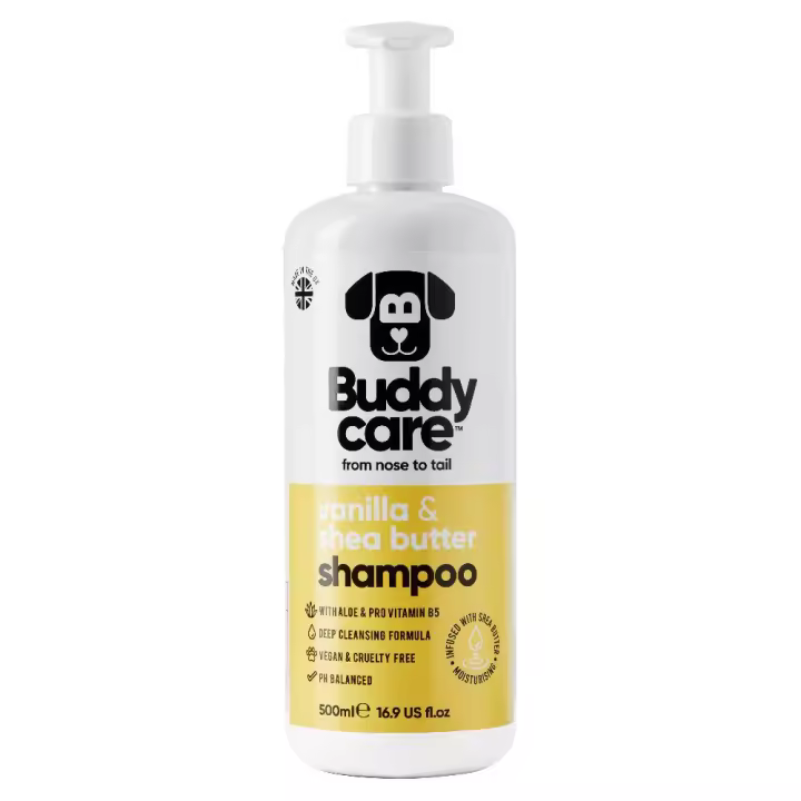 Vanilla & Shea Butter SHAMPOO Buddycare (500ml) - 1