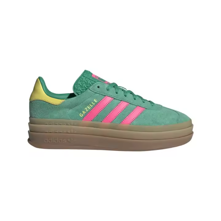 Zapatilla Mujer Adidas Gazelle Bold  Verde - 1