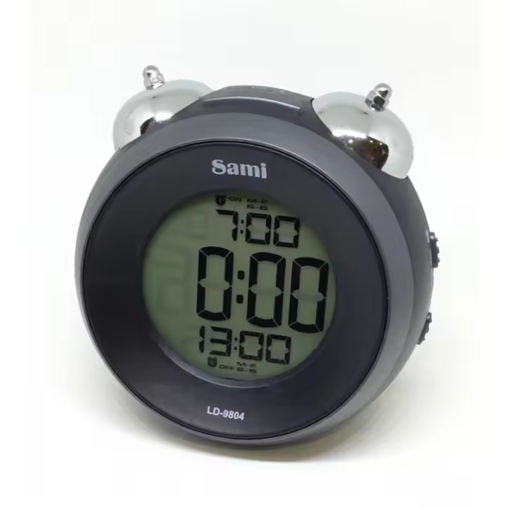 Despertador Sami Lcd Red Luz El Sonido Campana - 1