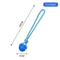 Bolas De Goma Para Morder Y Lustrar Los Dientes Para Perros Pequeños Y Grandes Juguetes Interactivos De Pet Supplies Resistentes Al Morder - details 2