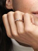 Pandora - Anillo Tiara Regal Swirl - Baño de Gold Rose de 14K - details 2
