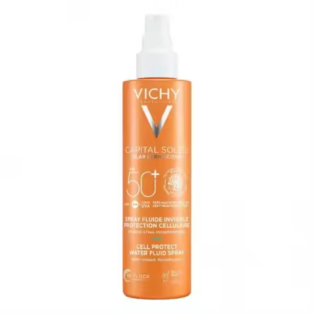 Vichy Capital Soleil Cell Protect Spray Fluido Invisible SPF 50 200ml - 1
