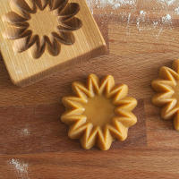 Molde De Cookie De Madera 3D Para Hornear DIY Engrasado Y Emboss Para Galletas De Jengibre Fondant Molde De Pastelería Para Navidad - details 3