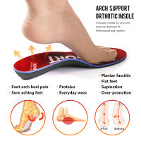 Plantillas ortopédicas para soporte de arco, para pie plano, deportivas, talla 35-46 - details 1
