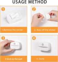 Lámpara Nocturna Inteligente LED Para Armario Y Escaleras Sensor De Movimiento PIR Luz De Baño Y Cocina Automática ON/OFF - details 18