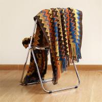 Manta De Terciopelo Bohemio Con Borlas Para Decoración De Sofa Y Cama Manta Suave Y Cálida Manta De Hogar De 127X152CM - details 9