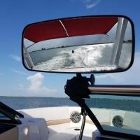 Universal espejo retrovisor marino, para barcos de esquí pontón barco deportes acuáticos embarcaciones Surf - details 0