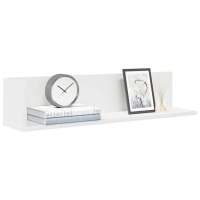 vidaXL Estantes de pared 2 uds madera 75x16,5x16,5 cm en color Gris sonoma/Gris hormigón/Blanco y más | práctico organizador multiusos diseño compacto funcional - details 2