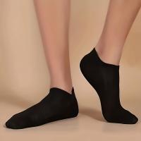 Calcetines Cortos Unisex Antideslizantes Sólidos Para Verano 30/50 Pares Calcetines De Tobillo Bajo Blanco Negro Gris Para Mujeres Y Hombres - details 5