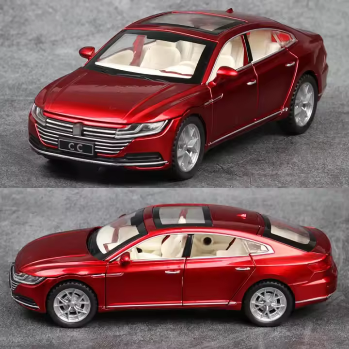 Coche De Acción Con Sonido Y Luz 1/32 CC Aleación De Metal Juguete Para Niños Simulación De Vehículos Diecast Ornamento Para Niños Y Coleccionistas - 1