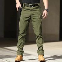 Pantalones Tácticos Para Hombre Exterior Multi Bolsillos Cargo Resistente Al Desgaste Impermeable Pantalones De Camuflaje Para Senderismo Primavera Otoño - details 10